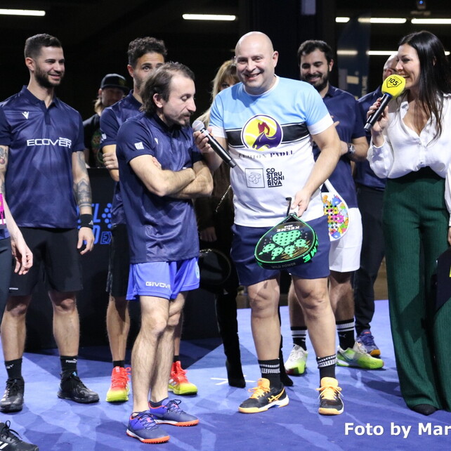 Fashion Padel con la Nazionale Italiana Artisti Tv