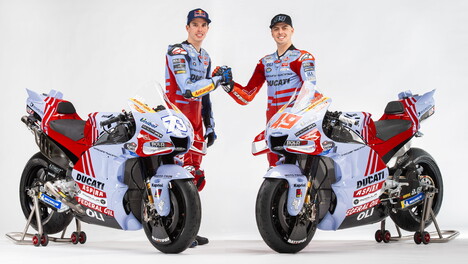 Pi&ugrave; rosso Ducati per il team Gresini che&nbsp;riparte da Alex Marquez-Di Giannantonio