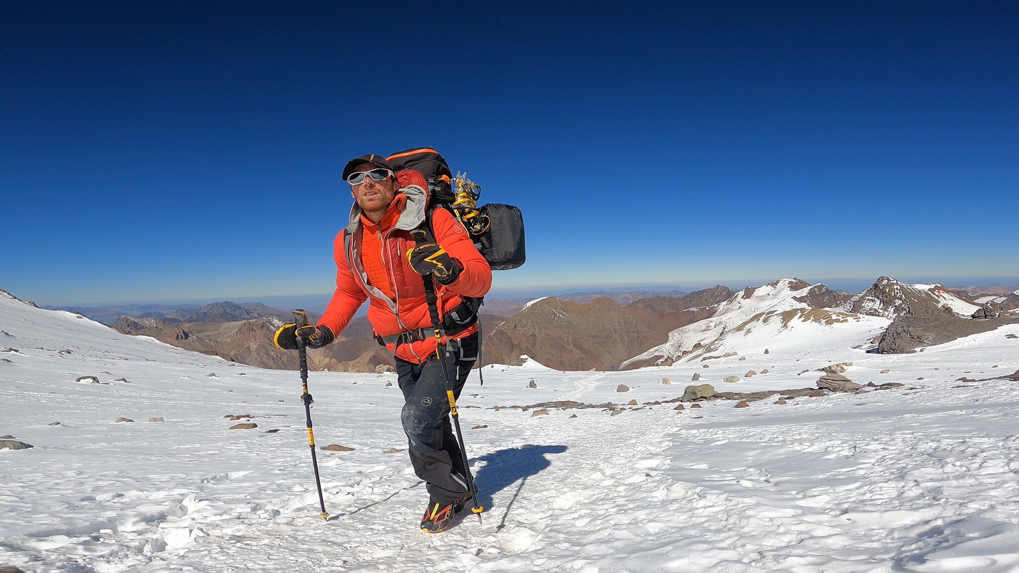Doppio Aconcagua per Lanfri: "Freddo allucinante in vetta. Non riuscivo a scattare foto, così sono tornato su..." - foto 2