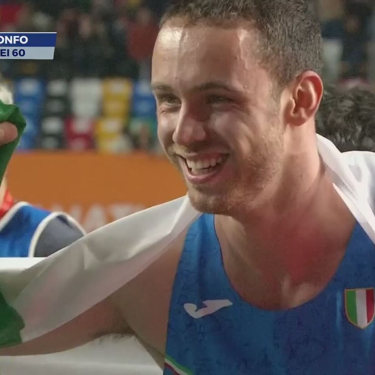 Ceccarelli, che trionfo campione europeo nei 60