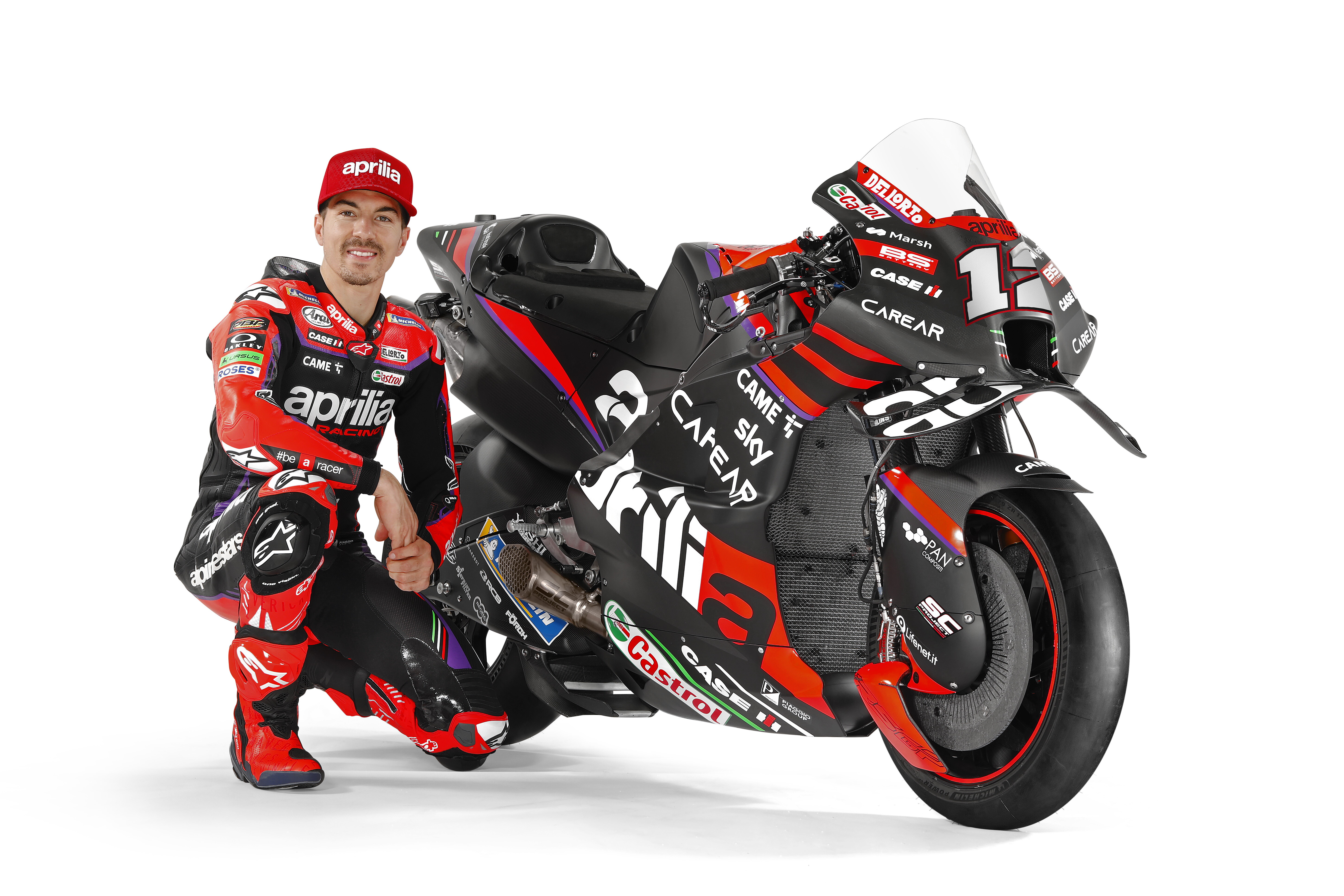 Aprilia, svelata la squadra per l'assalto al titolo MotoGP - foto 56