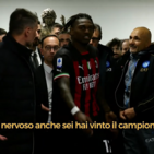 Lite Maldini-Spalletti in due atti: prima per l'arbitro, poi su Leao. Multa in arrivo