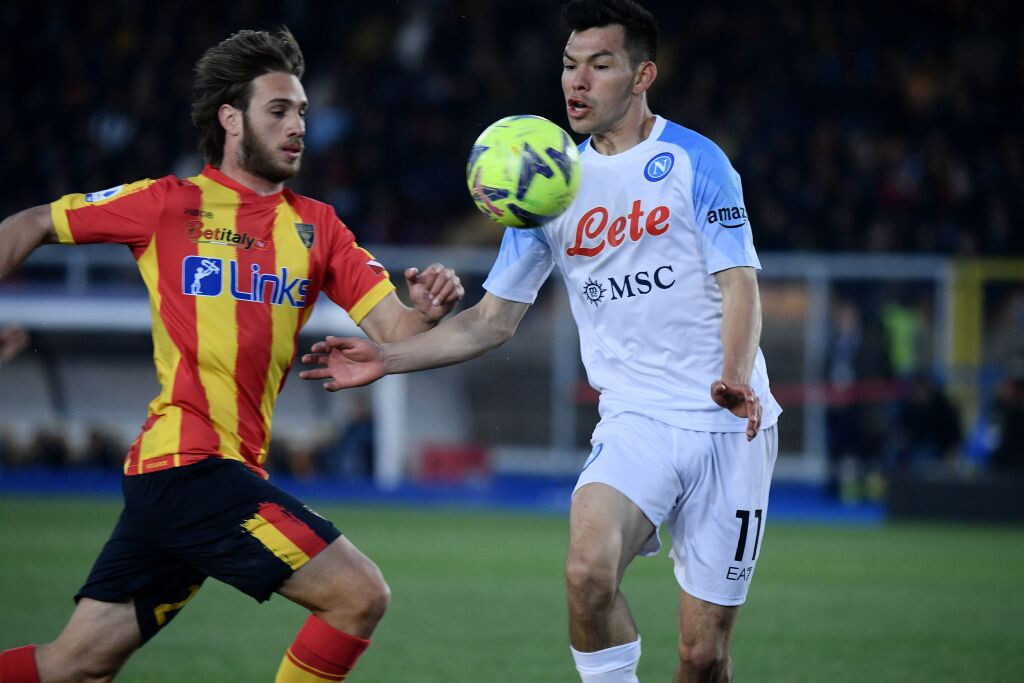 Lecce-Napoli, le immagini del match
