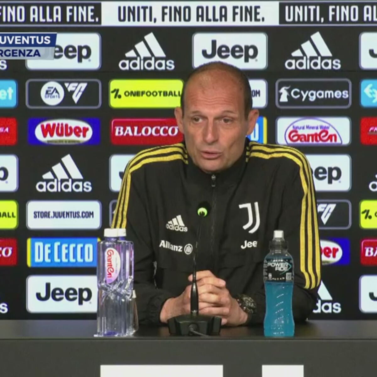 con chi gioca la juve stasera
