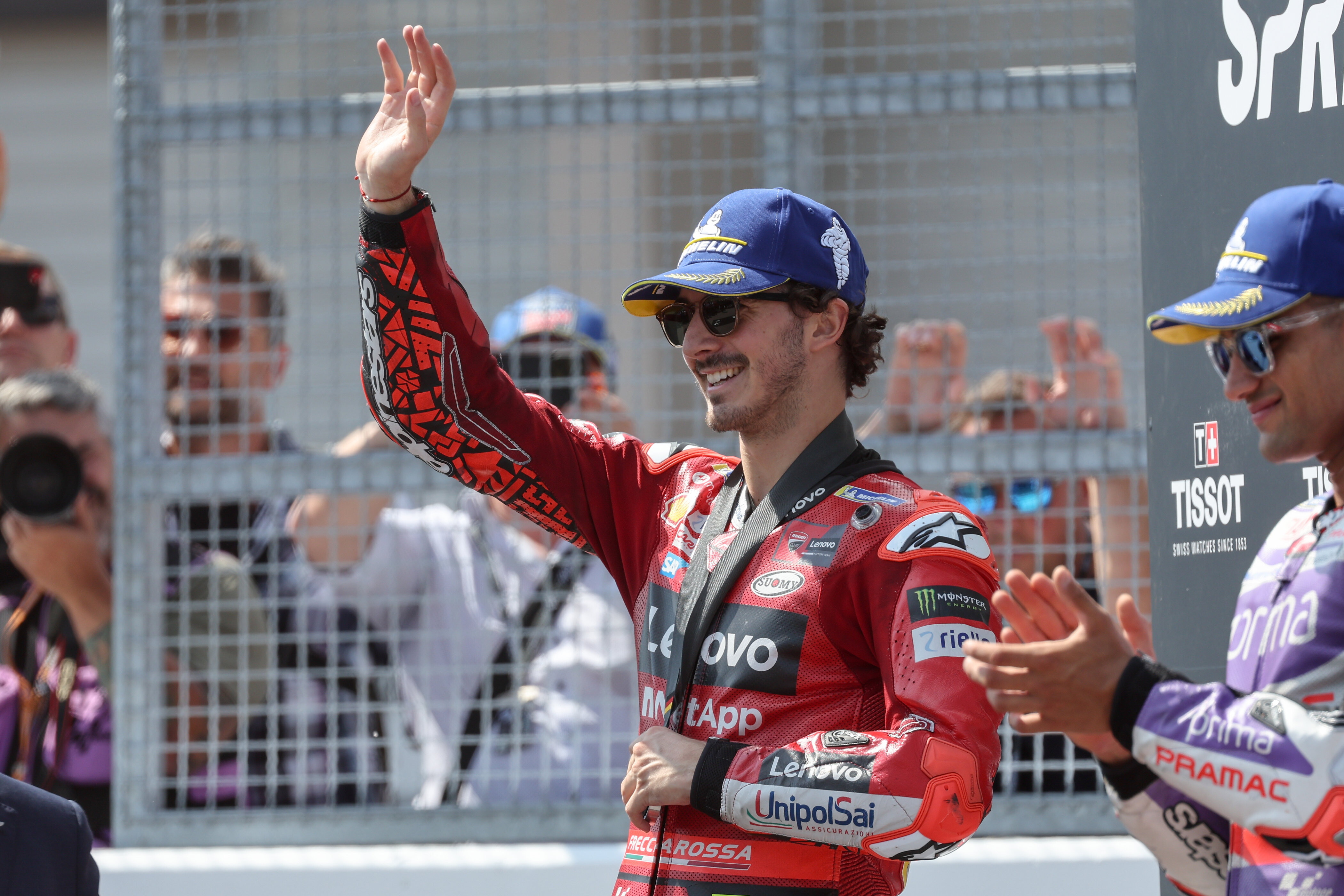 MotoGP, Martin piega Bagnaia e fa sua la sprint del Sachsenring