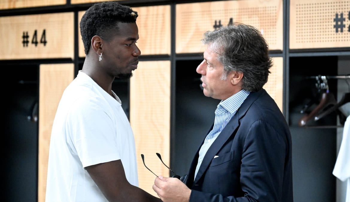 Juventus, Giuntoli già al lavoro: visita alla Continassa e incontro con Pogba - foto 1