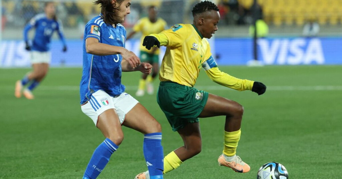 Mondiali donne le immagini di SudafricaItalia