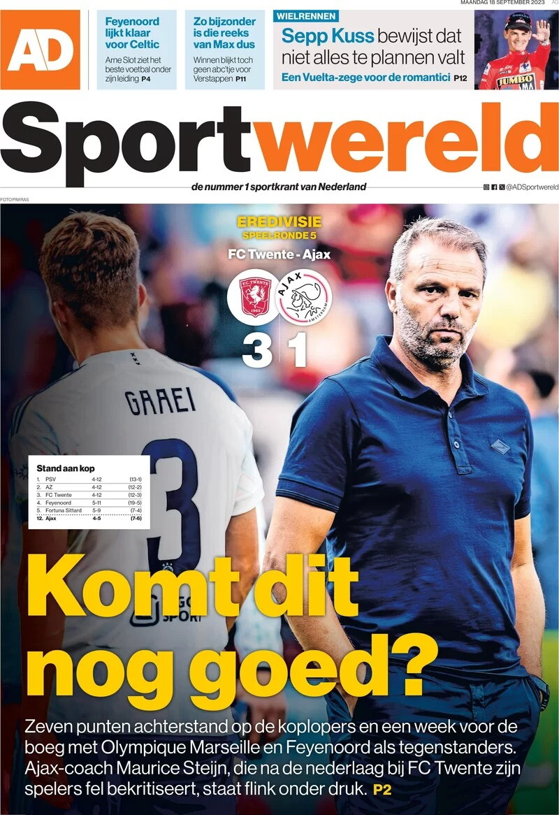 I giornali: lunedì 18 settembre 2023 - foto 26