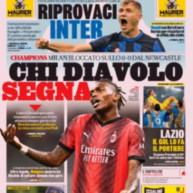 I giornali: mercoled&igrave; 20 settembre 2023