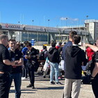 Paura a Valencia durante i test della Formula E: tutti sfollati per un incendio