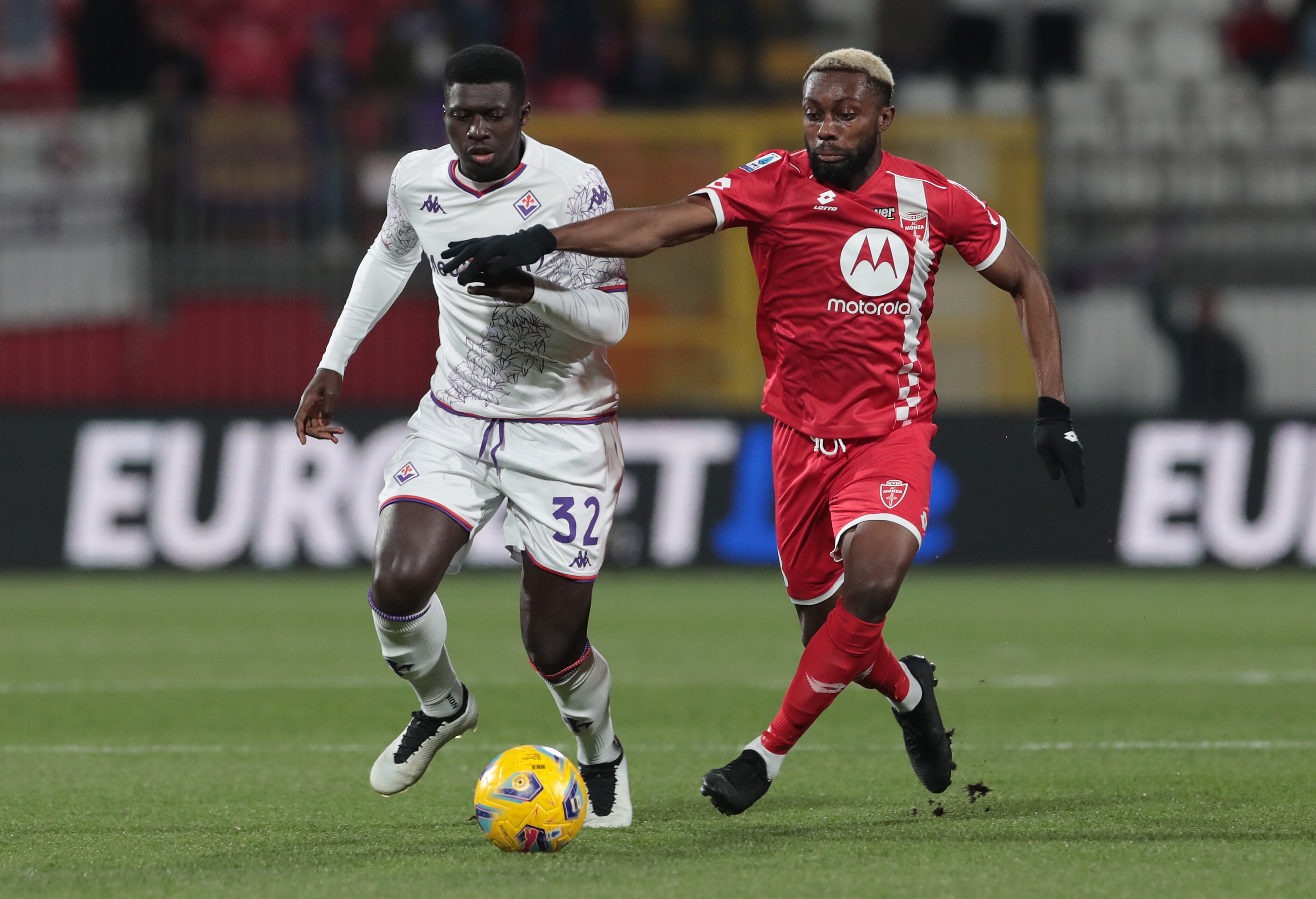 Monza-Fiorentina, le immagini del match