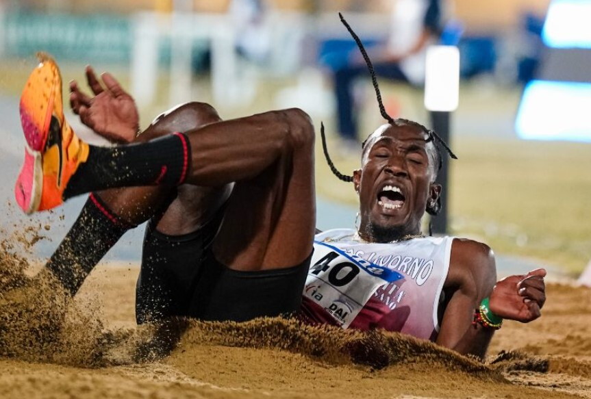 Diaz in Francia nel salto triplo