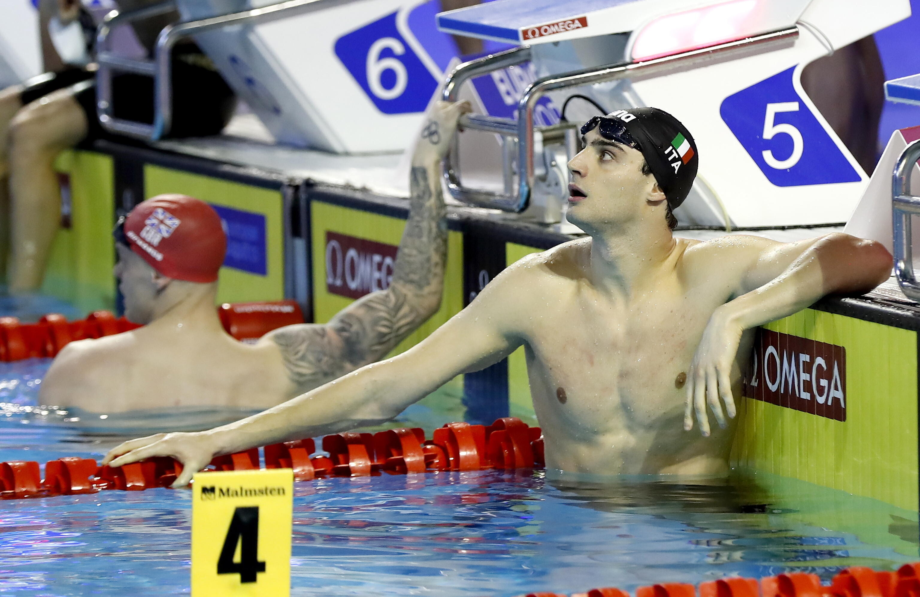 Mondiali di nuoto, Lorenzo Zazzeri e la staffetta 4x200 metri volano