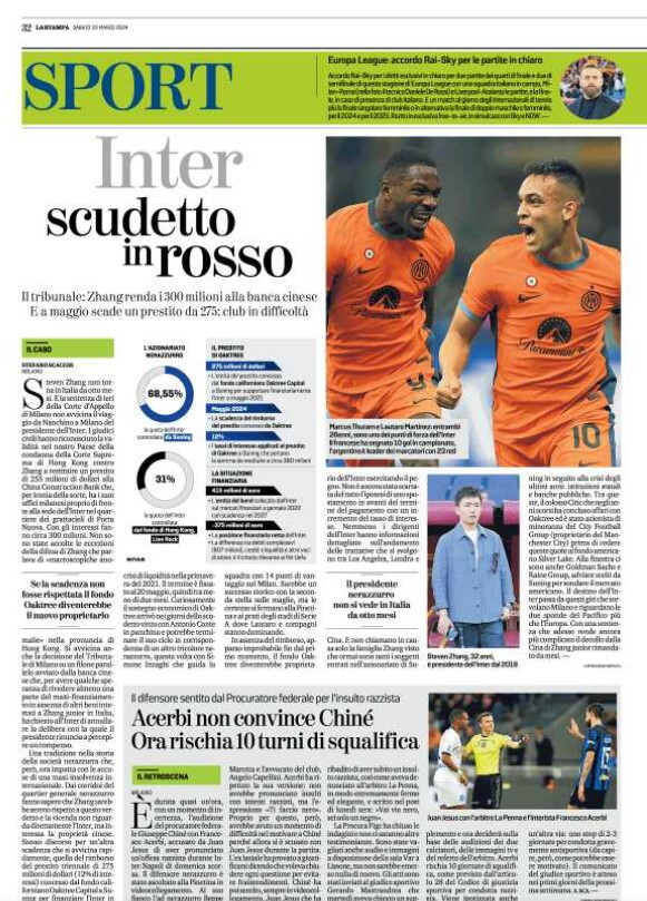 I giornali: sabato 28 marzo 2024 - foto 11