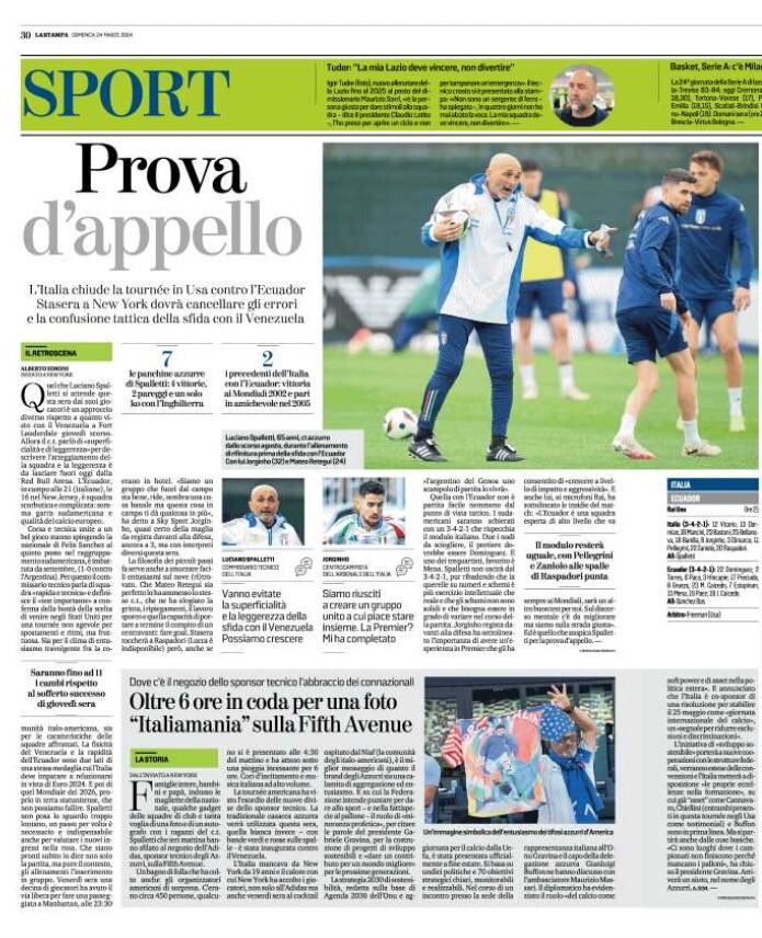 I giornali del 24 marzo 2024 - foto 6