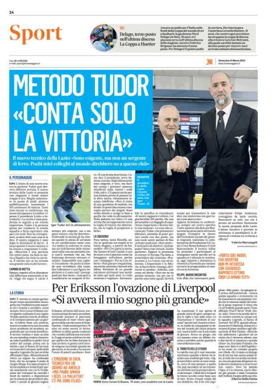 I giornali del 24 marzo 2024 - foto 8