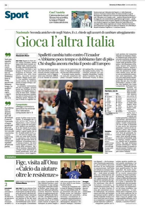 I giornali del 24 marzo 2024 - foto 4