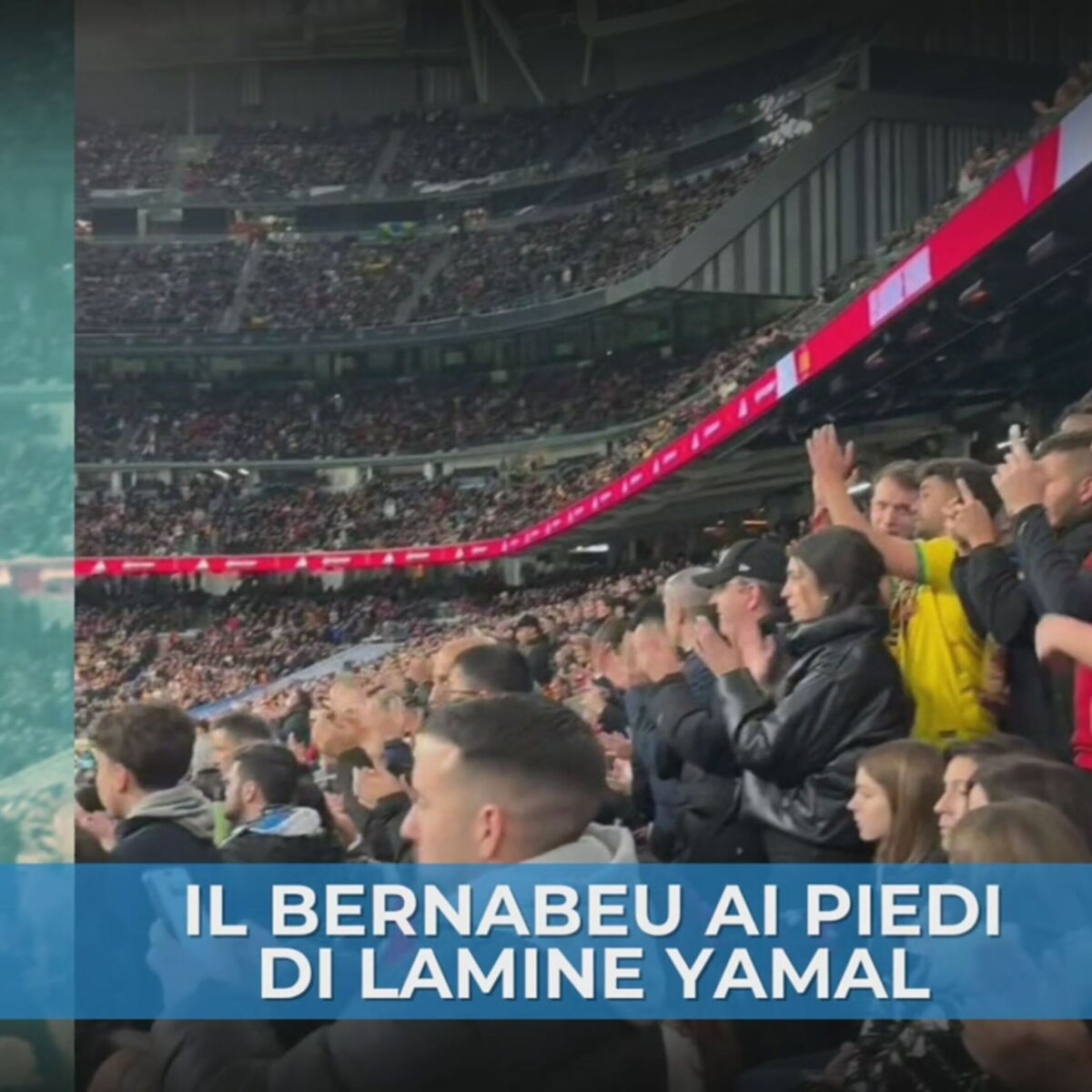 Lamine Yamal incanta il Bernabeu: standing ovation per lui | Video