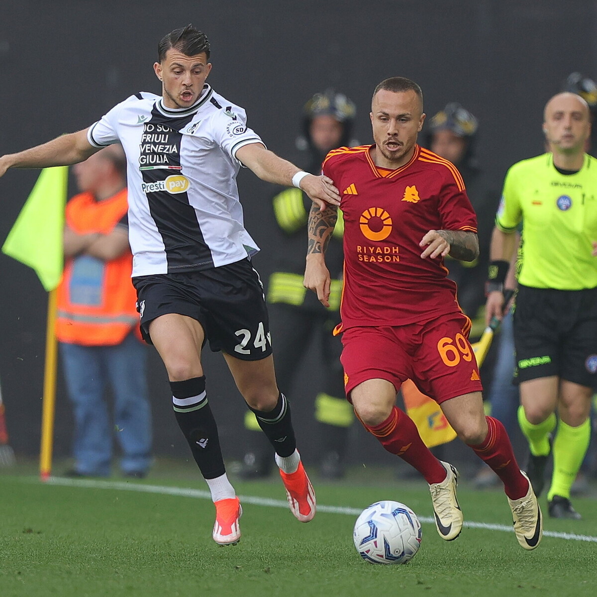 Si conclude Udinese-Roma, 18 minuti che valgono per Champions e salvezza