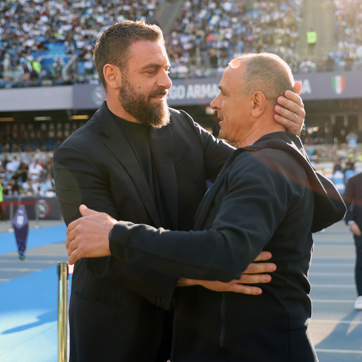 De Rossi: “Pari ok, ma noi sottotono” | Calzona: “Bene la prestazione”