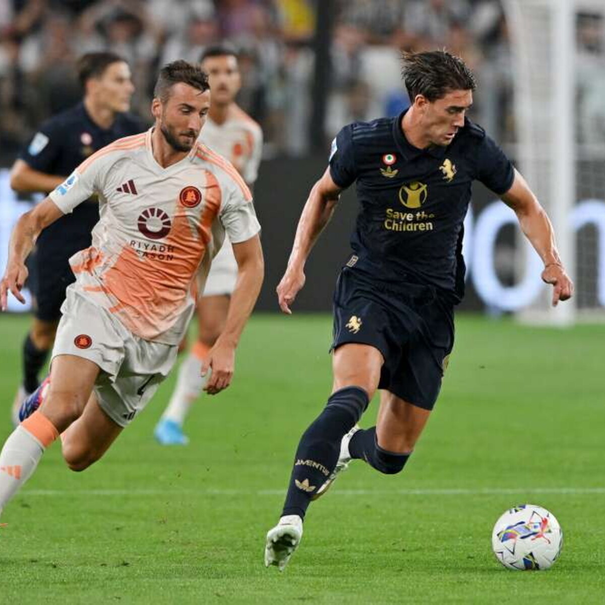 La Roma frena la Juve: 0-0 allo Stadium