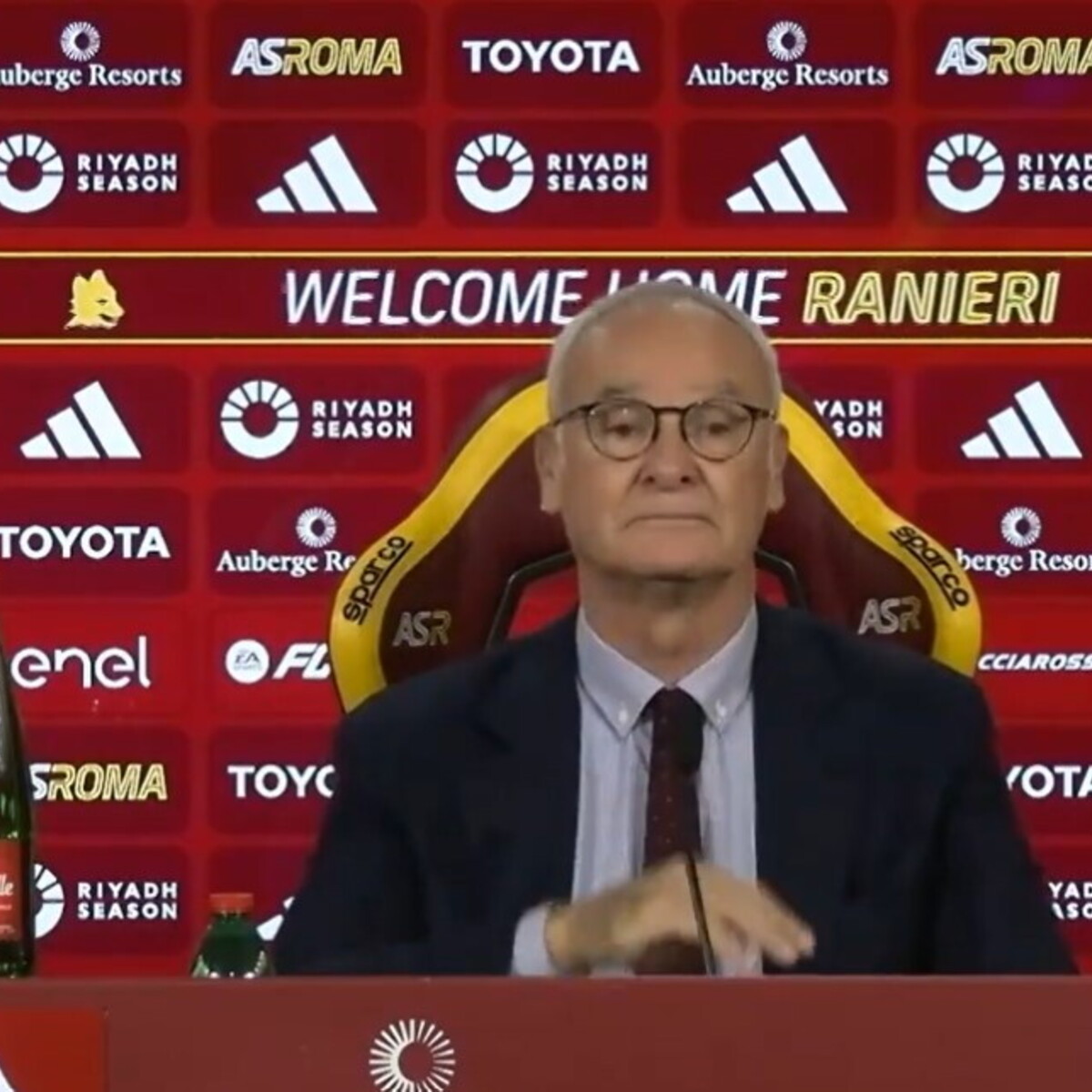 Ranieri atto terzo: “Il fato ha voluto che tornassi. Voglio una squadra ambiziosa, ma basta fischi”