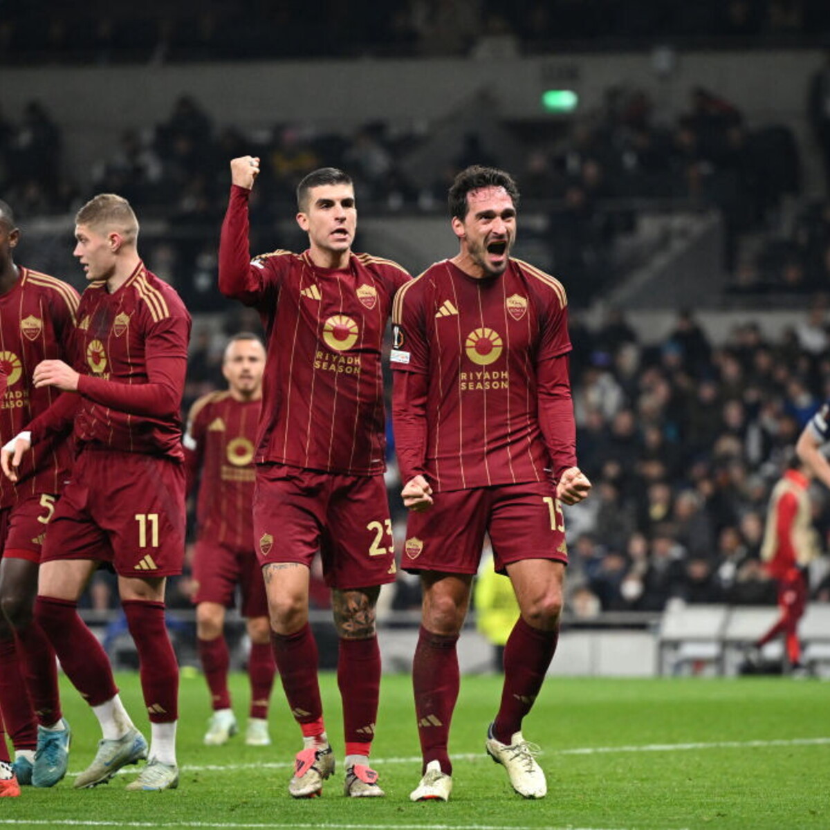 Orgoglio Roma: pari show in casa del Tottenham, Ranieri resta in zona playoff