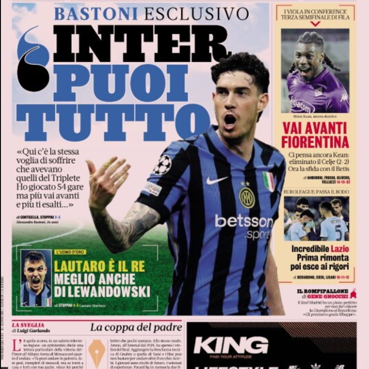 Lo sport sui giornali: sfoglia la rassegna stampa