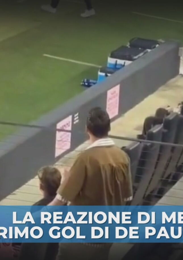 De Paul, primo gol con l'Inter Miami: Messi festeggia in tribuna