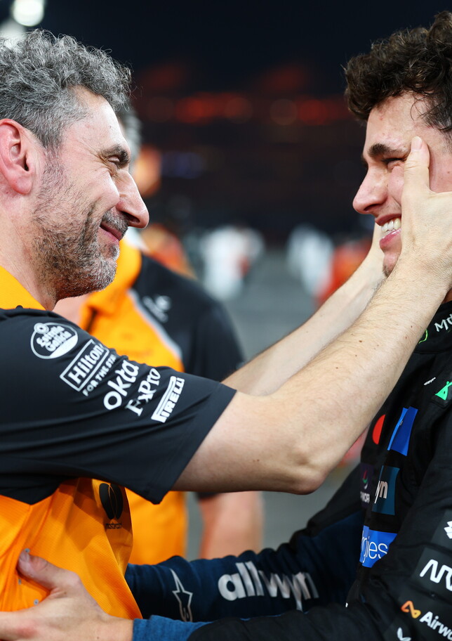 Norris primo della classe con merito, Verstappen otto più. Leclerc: la grinta non basta