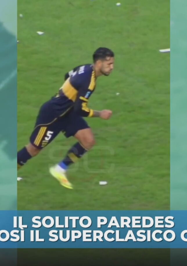 Paredes decide il Superclasico