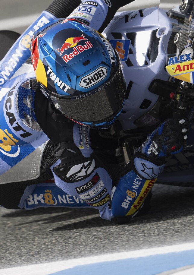 Marquez Jr. svetta a Jerez Davanti a Di Giannantonio e Bezzecchi