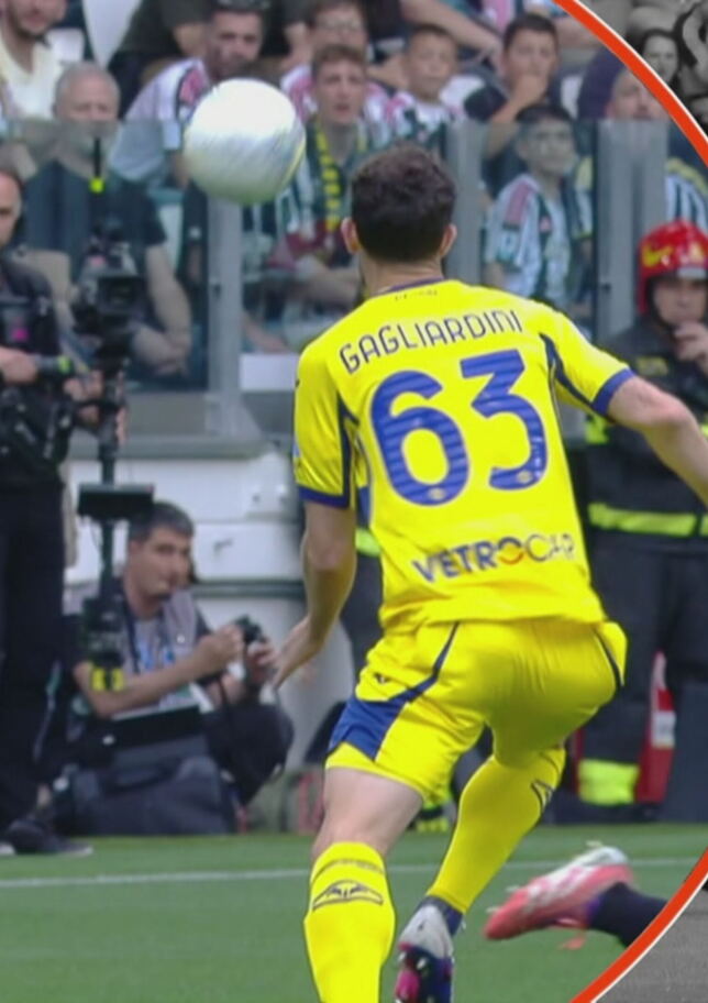 La moviola di Juventus-Verona: Gagliardini ha rischiato il rosso?