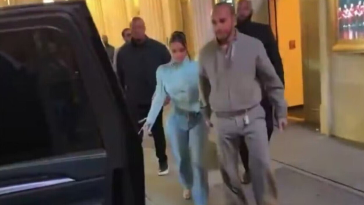 Kim Kardashian e Lewis Hamilton allo scoperto: la prima foto ufficiale insieme