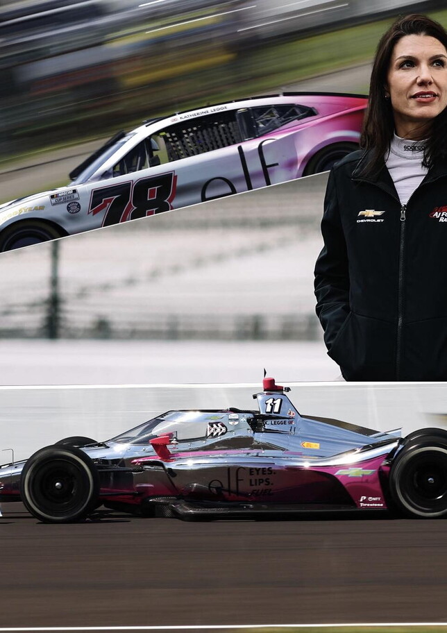 Katherine Legge, Indy 500 e Coca-Cola 600 NASCAR nello stesso giorno!