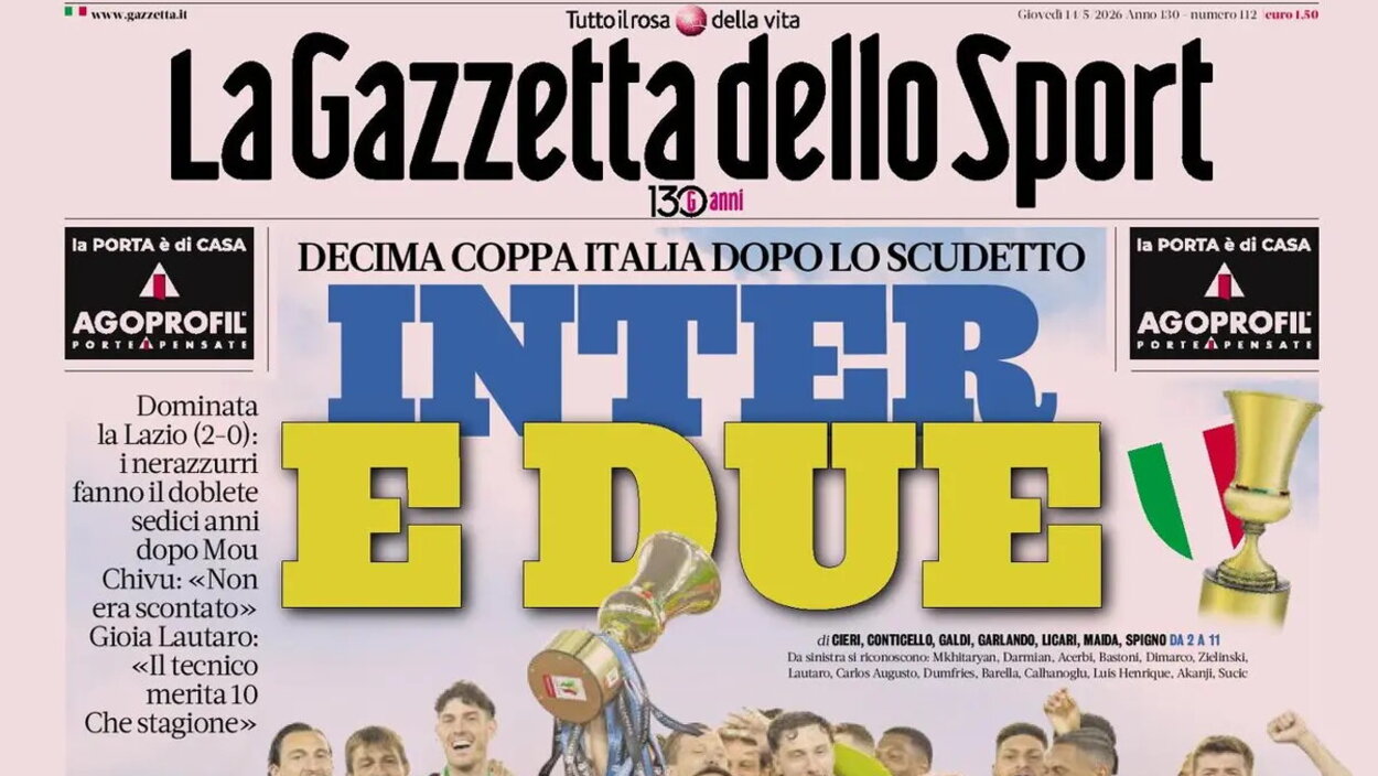 Lo sport sui giornali: la nostra rassegna