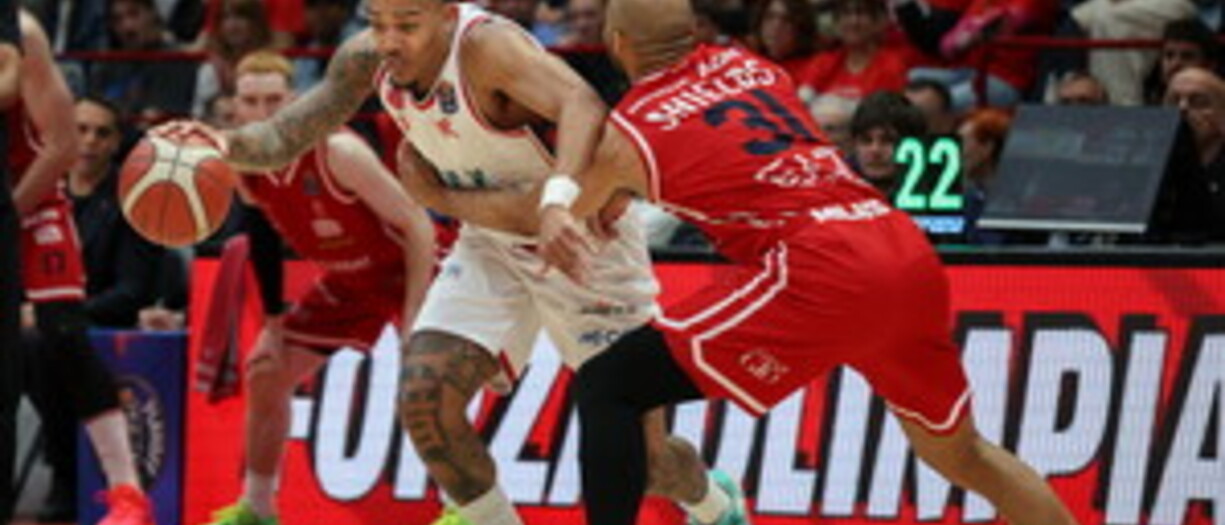 Basket, playoff Lega A: Milano supera Reggio Emilia in Gara1 dei quarti