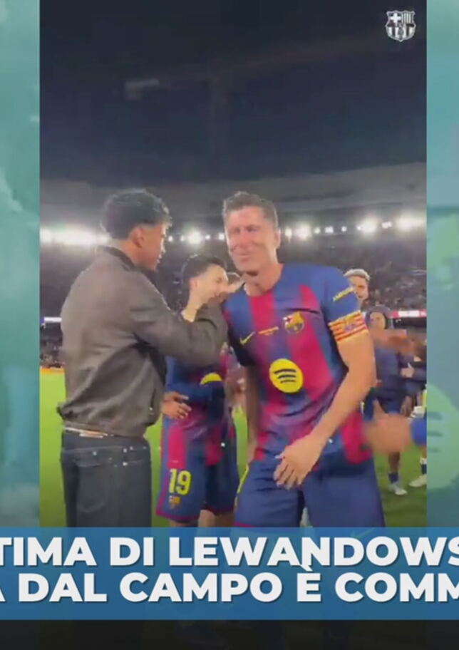 Ultima al Camp Nou di Lewandowski