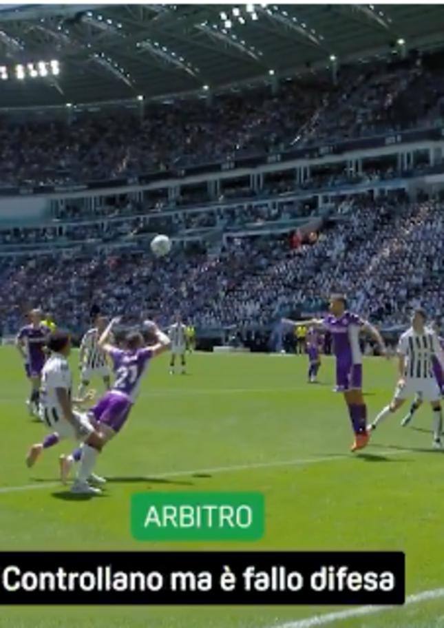 L'Aia non ha dubbi: "Giusto annullare i gol della Juve contro la Fiorentina. McKennie impedisce la giocata"