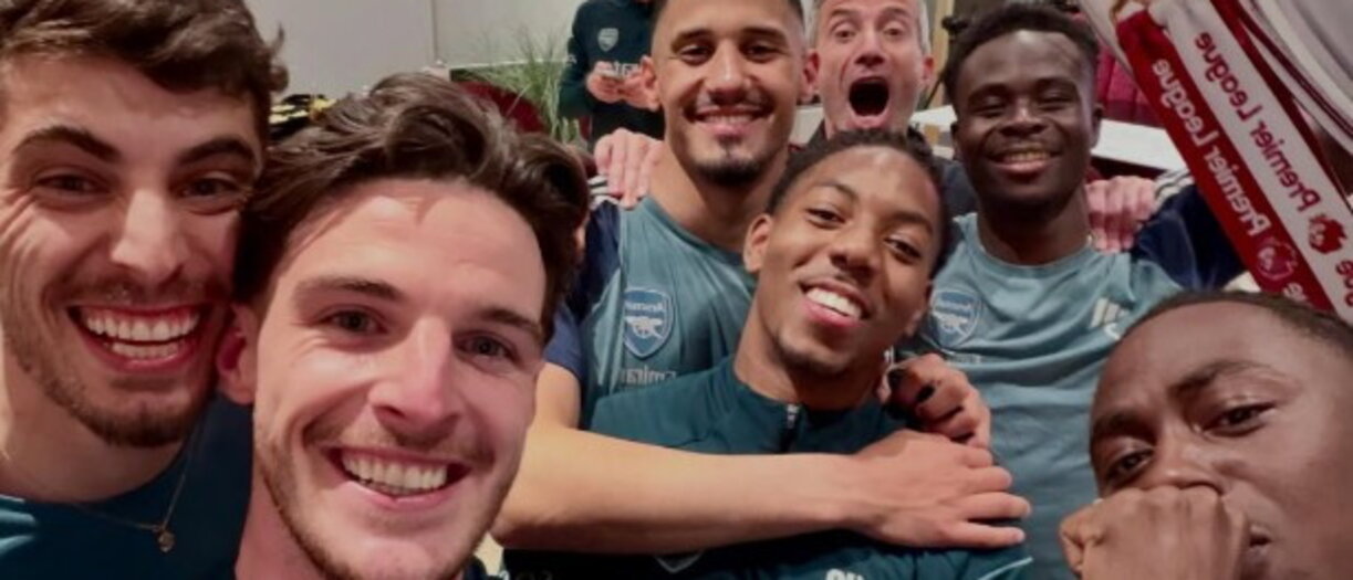 Arsenal, Rice esulta sui social: "Ve l'avevo detto che non era finita"