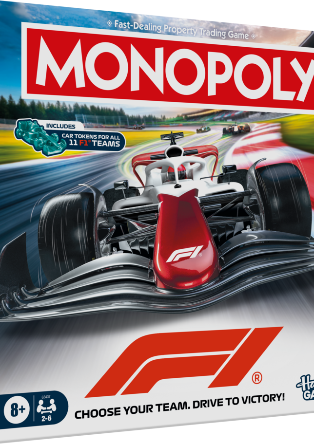 Il Monopoly corre in F1 con una nuova edizione a tutto gas