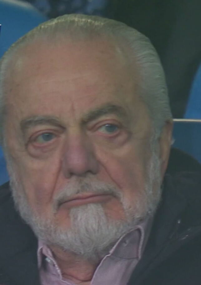 De Laurentiis in campo