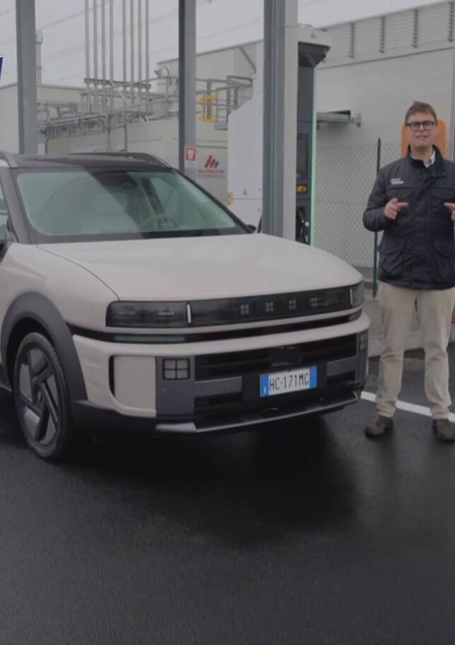 Hyundai Nexo a idrogeno