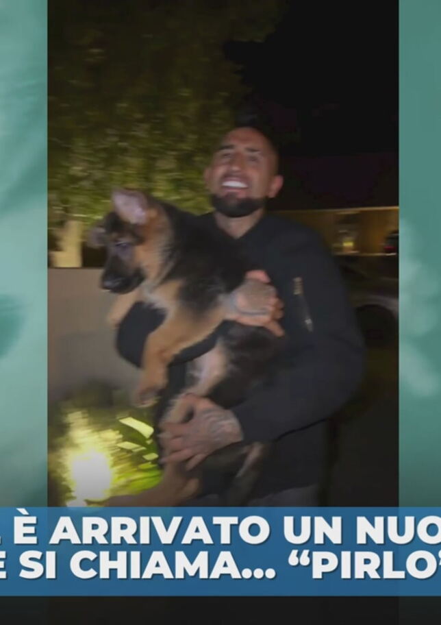 Il cucciolo di Vidal si chiama… Pirlo