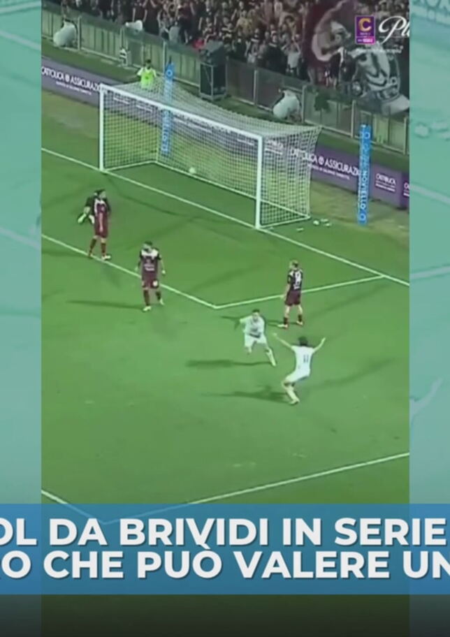 Gol da brividi ai playoff di Serie C, un capolavoro di Crespi che può valere una stagione