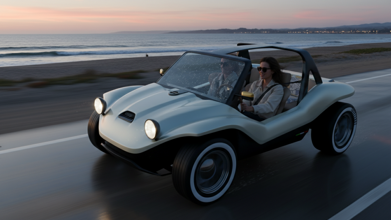 Brado riscrive il mito del dune buggy