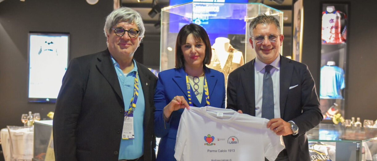Parma, premio "Costruiamo Gentilezza nello Sport" a Cherubini