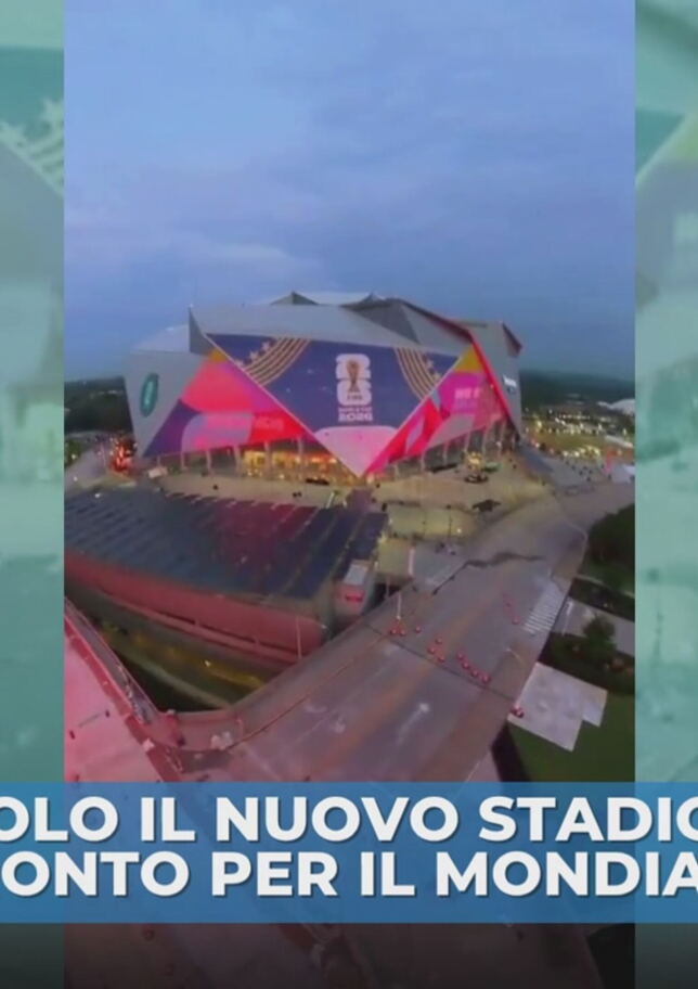 Che spettacolo il nuovo stadio ad Atlanta