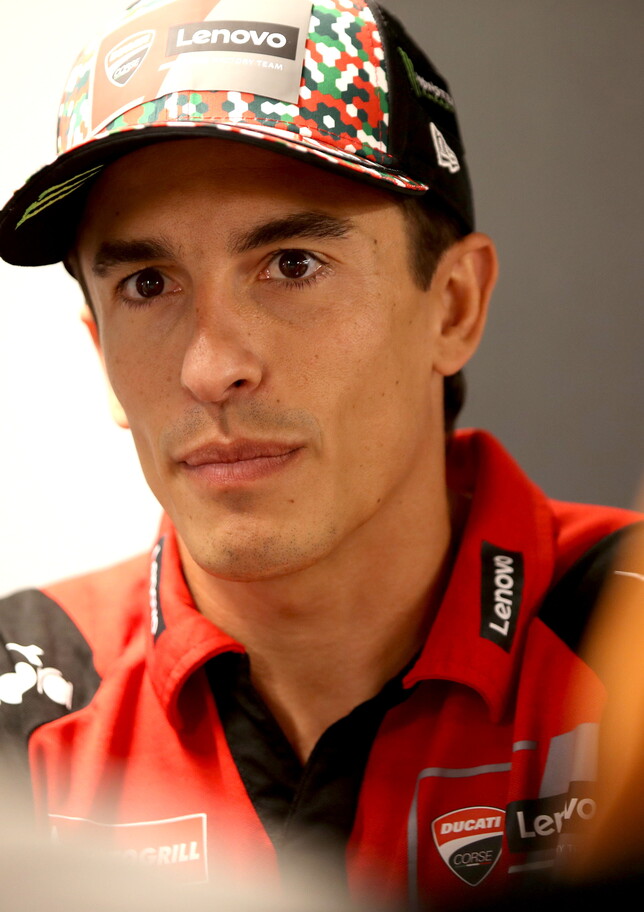 Marc Marquez: "Voglio capire come starò in moto, nessuno della Ducati mi ha spinto"
