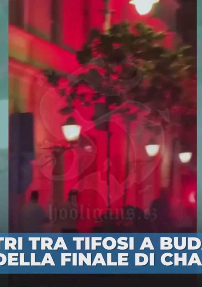 Scontri tra tifosi a Budapest
